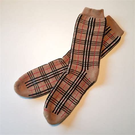 plaid burberry socks|Burberry clothing for men.